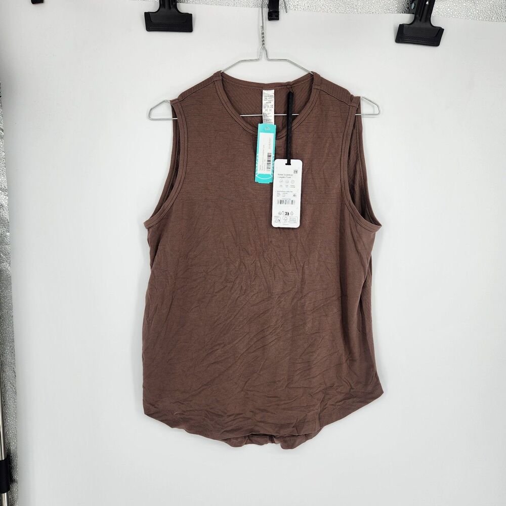 Varley‎ Women's XS Brown Nolan Seamless Longline Tank Top NWT